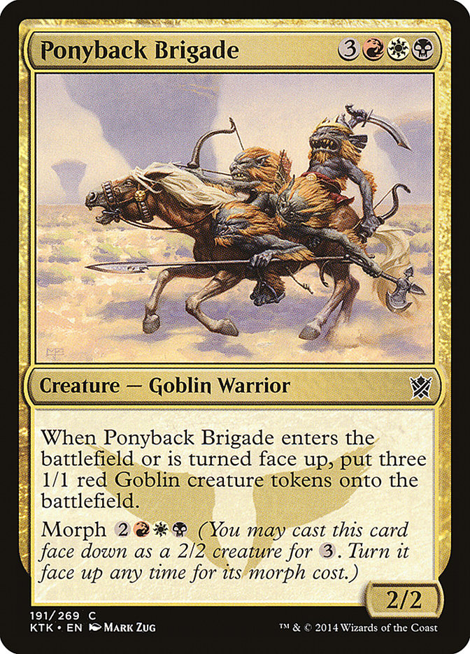 Ponyback Brigade [Khans of Tarkir] | Rock City Comics