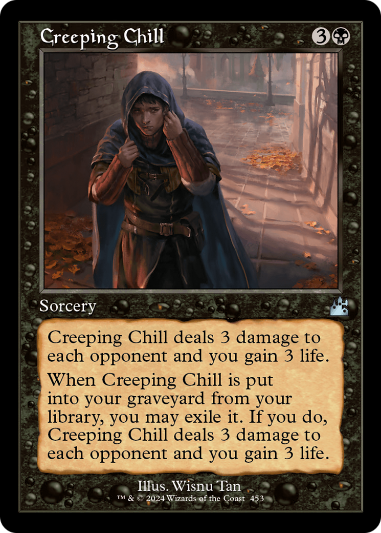 Creeping Chill (Retro Frame) [Ravnica Remastered] | Rock City Comics