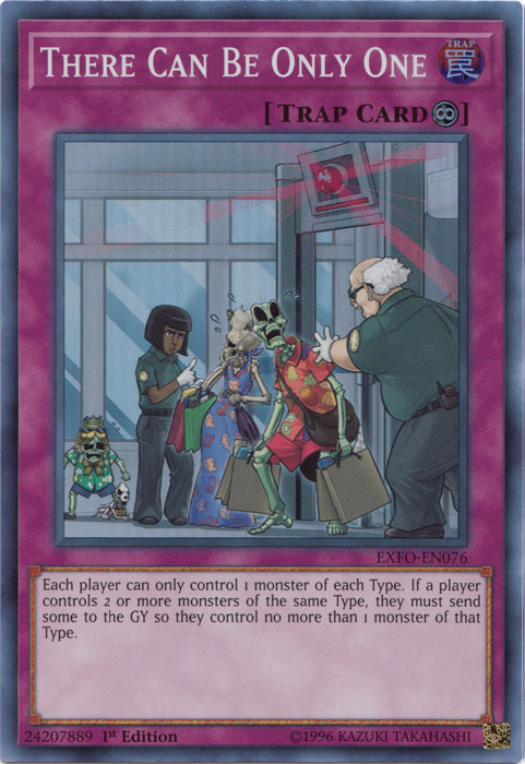 There Can Be Only One [EXFO-EN076] Super Rare | Rock City Comics