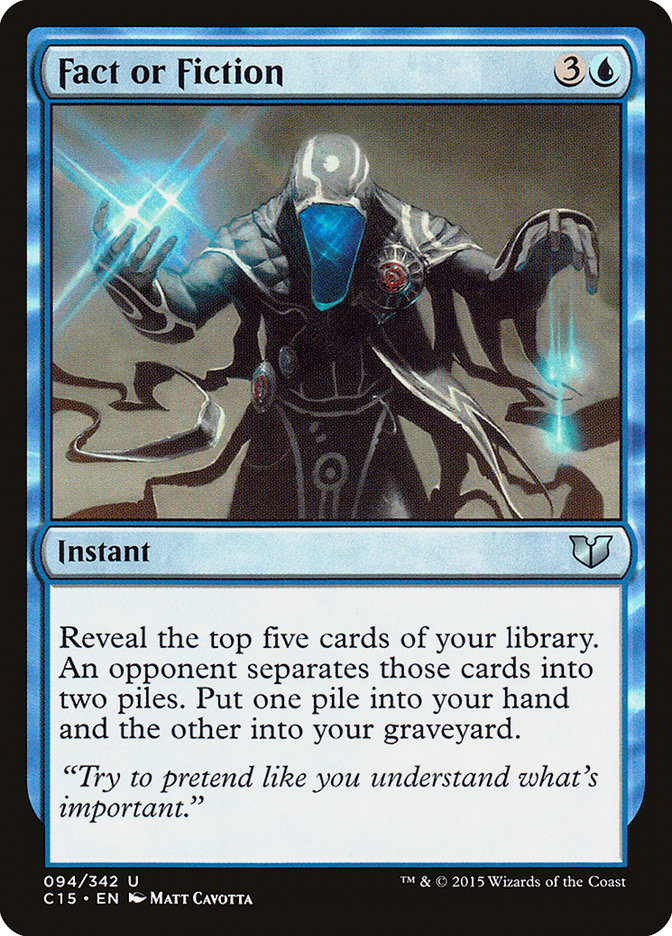 Fact or Fiction [Commander 2015] | Rock City Comics