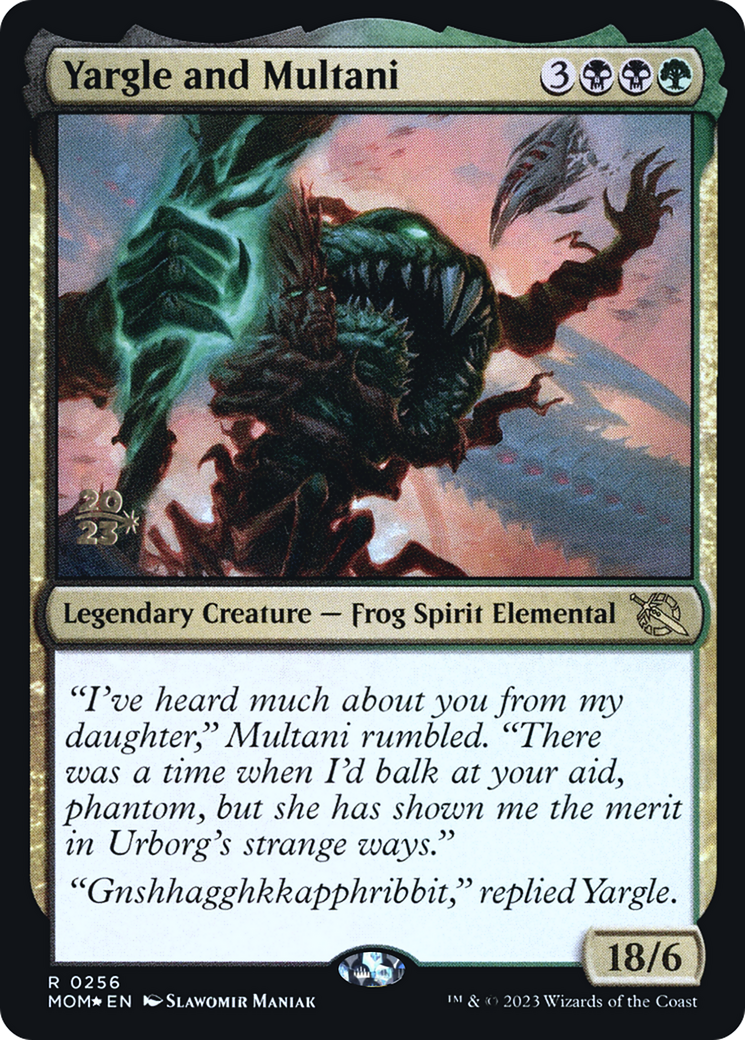 Yargle and Multani [March of the Machine Prerelease Promos] | Rock City Comics