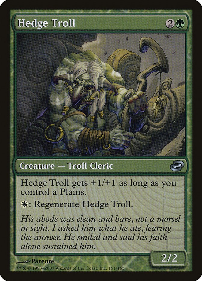 Hedge Troll [Planar Chaos] | Rock City Comics