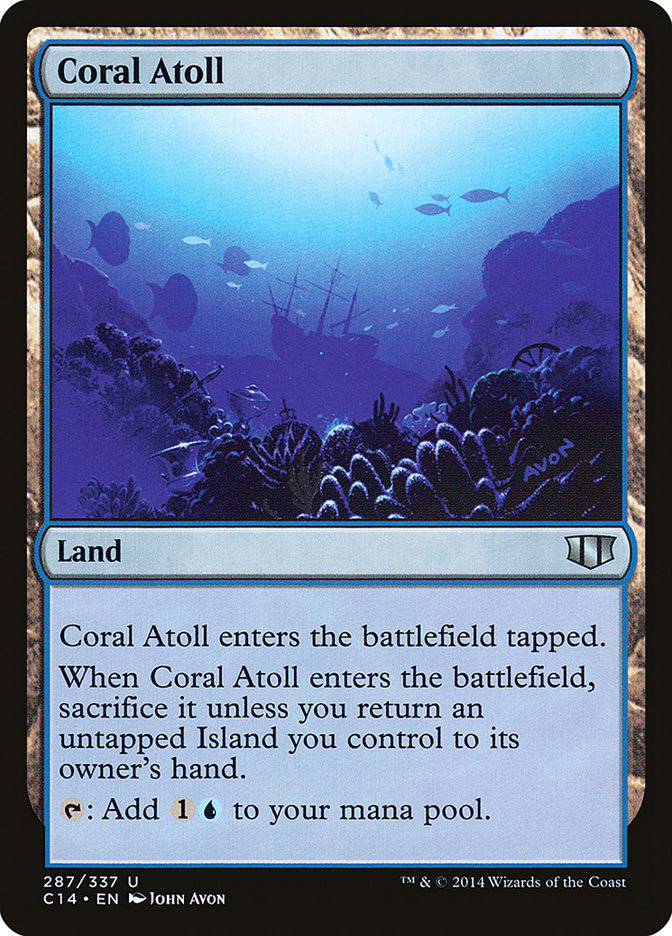 Coral Atoll [Commander 2014] | Rock City Comics