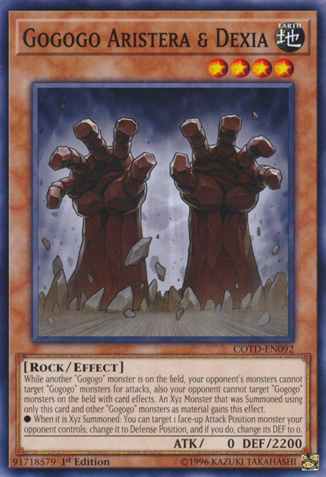 Gogogo Aristera & Dexia [COTD-EN092] Common | Rock City Comics