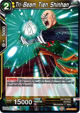 Tri-Beam Tien Shinhan (BT5-086) [Miraculous Revival] | Rock City Comics