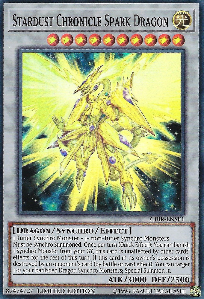 Stardust Chronicle Spark Dragon [CIBR-ENSE1] Super Rare | Rock City Comics