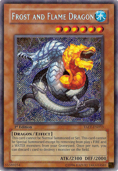 Frost and Flame Dragon [TAEV-EN033] Secret Rare | Rock City Comics