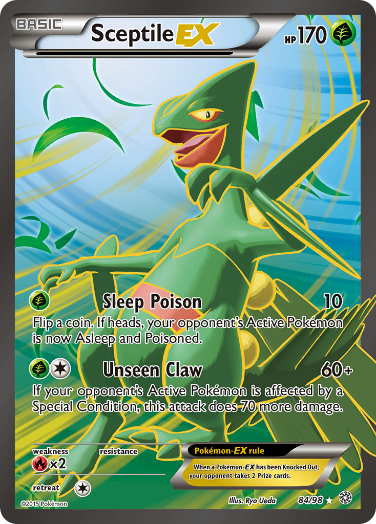 Sceptile EX (84/98) [XY: Ancient Origins] | Rock City Comics