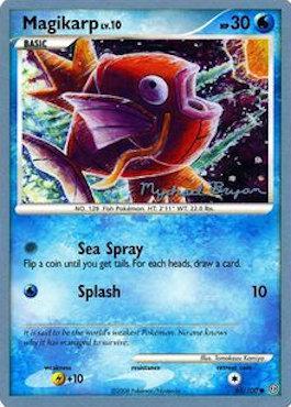 Magikarp LV.10 (65/100) (Happy Luck - Mychael Bryan) [World Championships 2010] | Rock City Comics