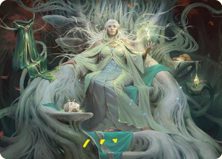 Galadriel, Gift-Giver Art Card [The Lord of the Rings: Tales of Middle-earth Art Series] | Rock City Comics