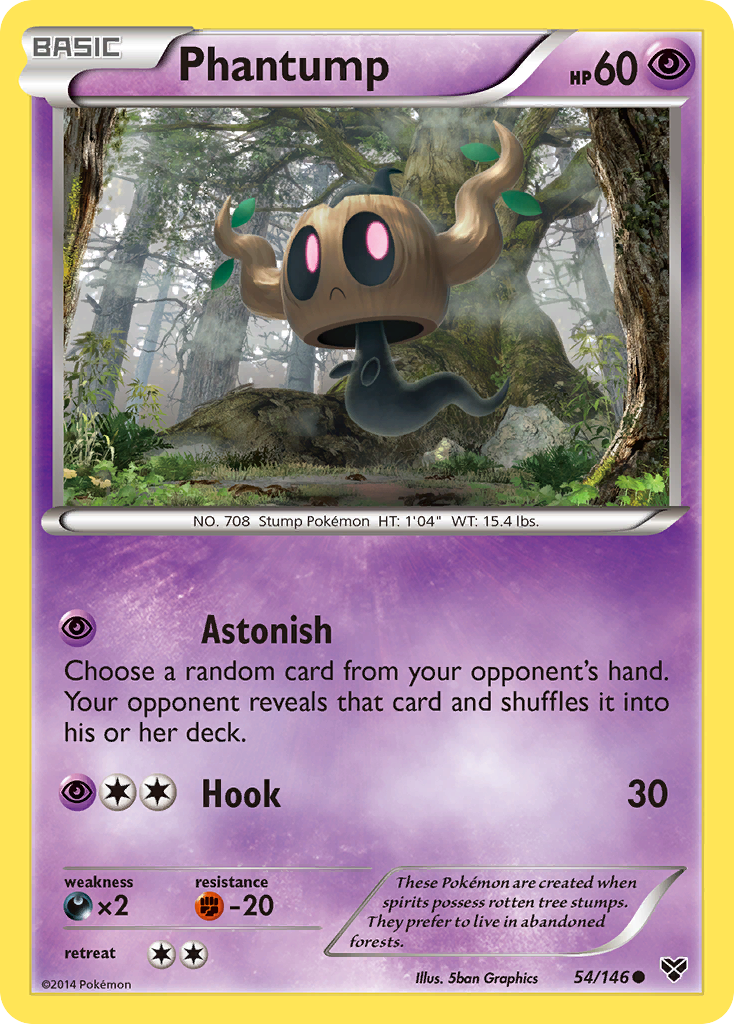 Phantump (54/146) [XY: Base Set] | Rock City Comics