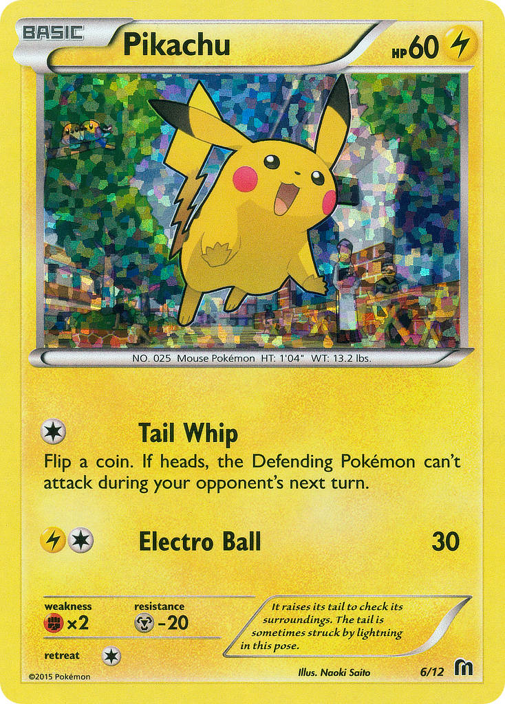 Pikachu (6/12) [McDonald's Promos: 2015 Collection] | Rock City Comics