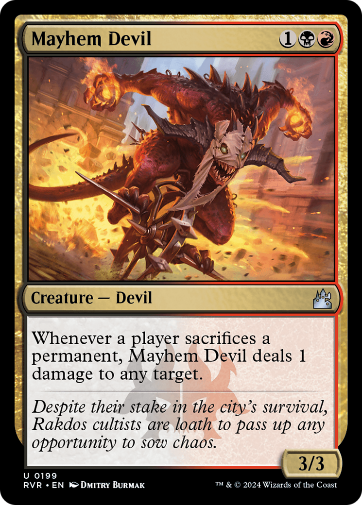 Mayhem Devil [Ravnica Remastered] | Rock City Comics