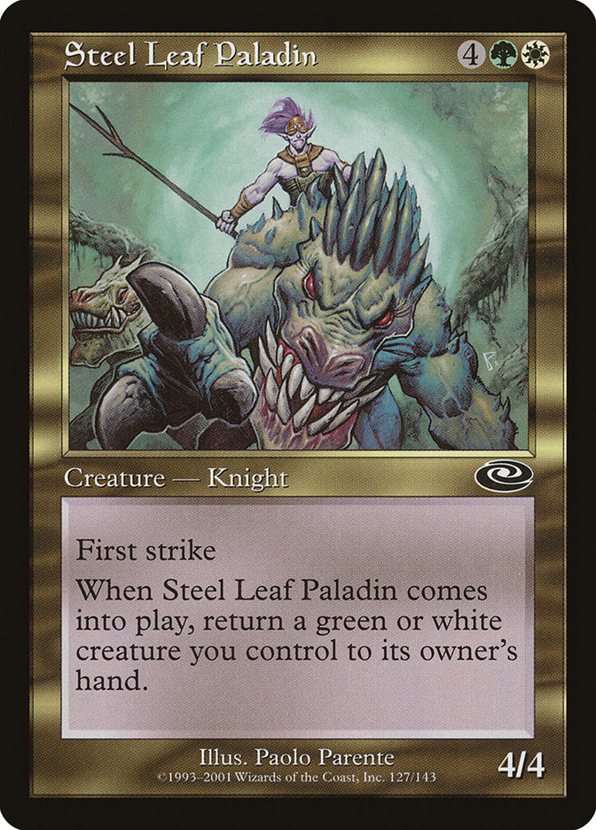 Steel Leaf Paladin [Planeshift] | Rock City Comics