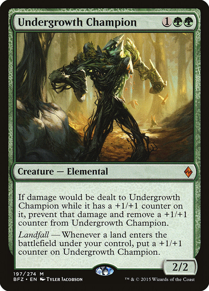 Undergrowth Champion [Battle for Zendikar] | Rock City Comics