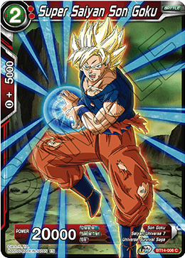 Super Saiyan Son Goku (BT14-006) (BT14-006) [Cross Spirits] | Rock City Comics