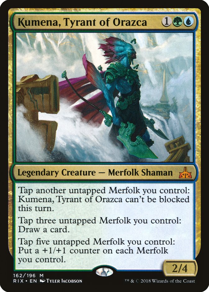 Kumena, Tyrant of Orazca [Rivals of Ixalan] | Rock City Comics