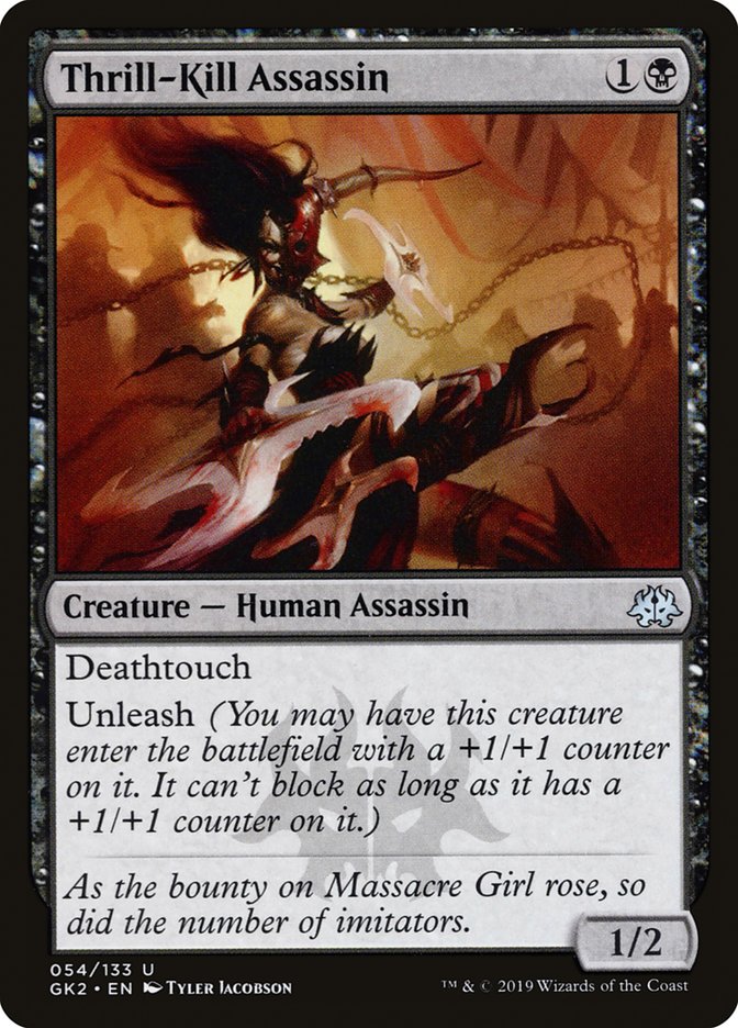 Thrill-Kill Assassin [Ravnica Allegiance Guild Kit] | Rock City Comics