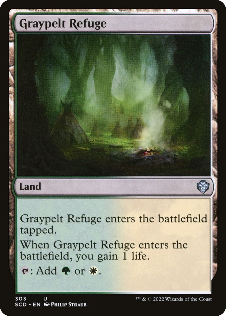 Graypelt Refuge [Starter Commander Decks] | Rock City Comics