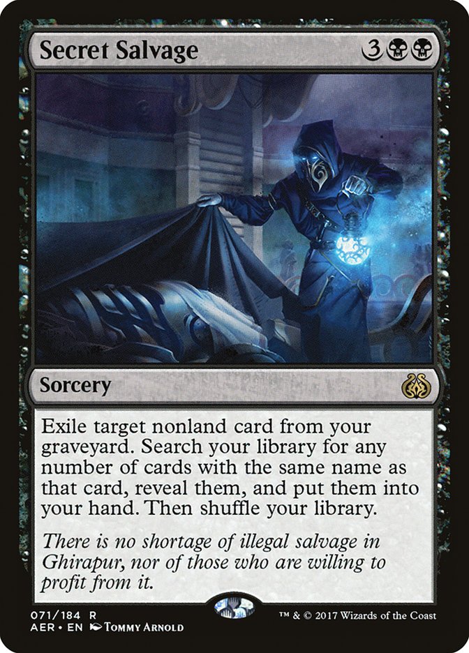 Secret Salvage [Aether Revolt] | Rock City Comics