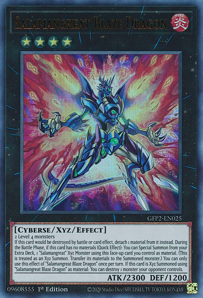 Salamangreat Blaze Dragon [GFP2-EN025] Ultra Rare | Rock City Comics