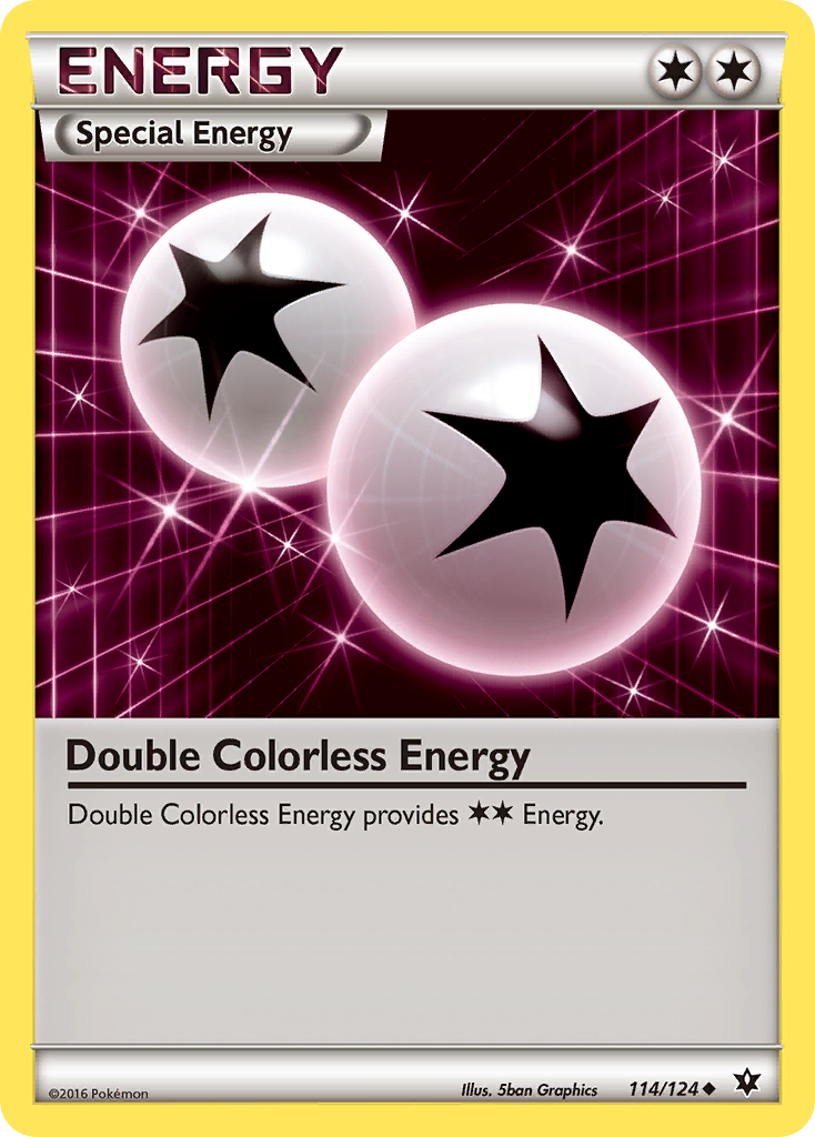 Double Colorless Energy (114/124) [XY: Fates Collide] | Rock City Comics