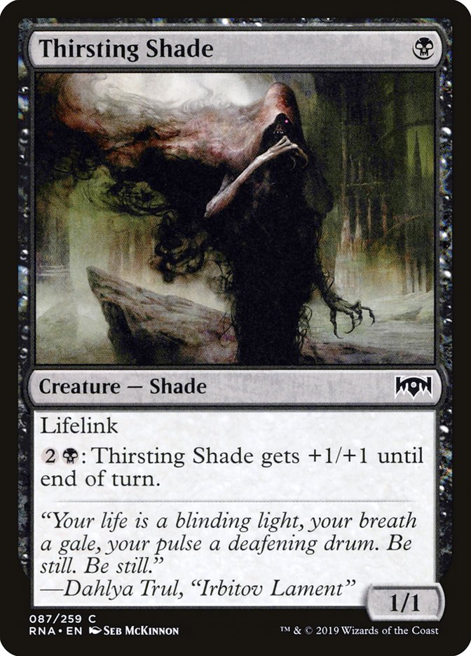 Thirsting Shade [Ravnica Allegiance] | Rock City Comics