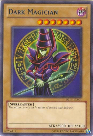 Dark Magician (Blue) [DL11-EN001] Rare | Rock City Comics