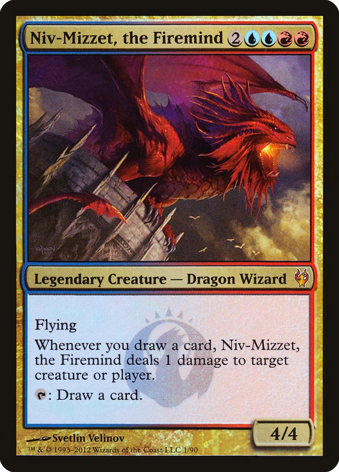 Niv-Mizzet, the Firemind [Duel Decks: Izzet vs. Golgari] | Rock City Comics