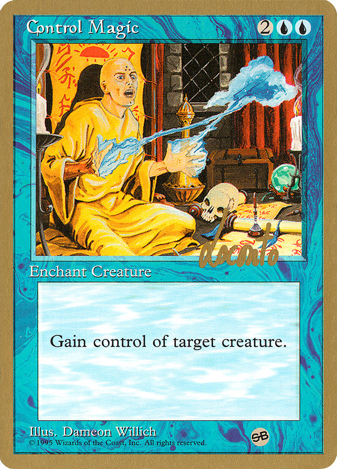 Control Magic (Michael Loconto) (SB) [Pro Tour Collector Set] | Rock City Comics