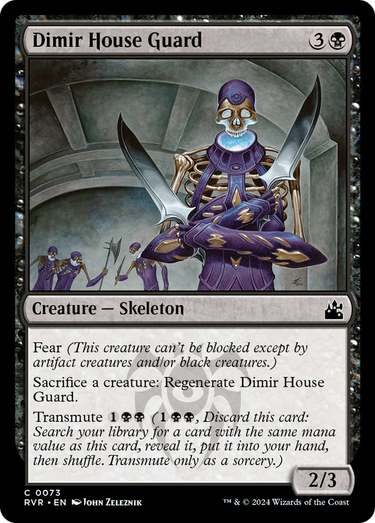 Dimir House Guard [Ravnica Remastered] | Rock City Comics