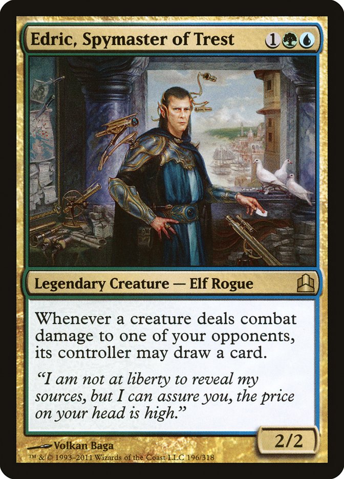 Edric, Spymaster of Trest [Commander 2011] | Rock City Comics