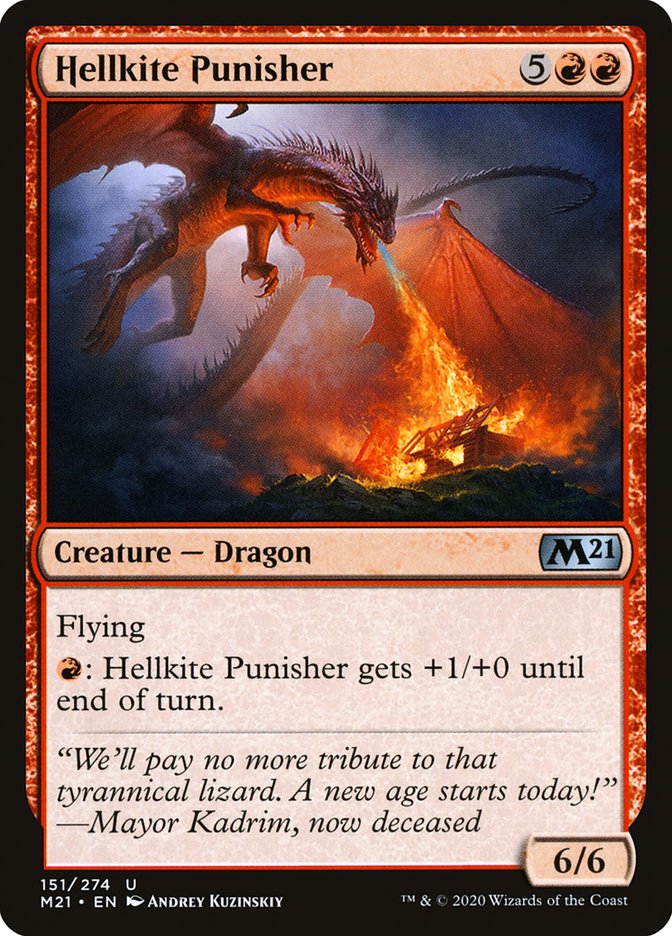 Hellkite Punisher [Core Set 2021] | Rock City Comics