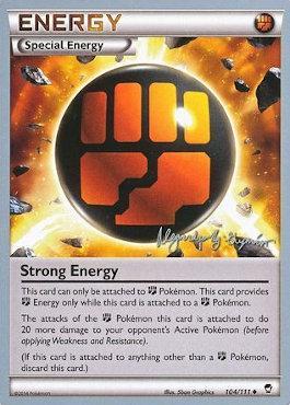 Strong Energy (104/111) (Primal Groudon - Alejandro Ng-Guzman) [World Championships 2015] | Rock City Comics