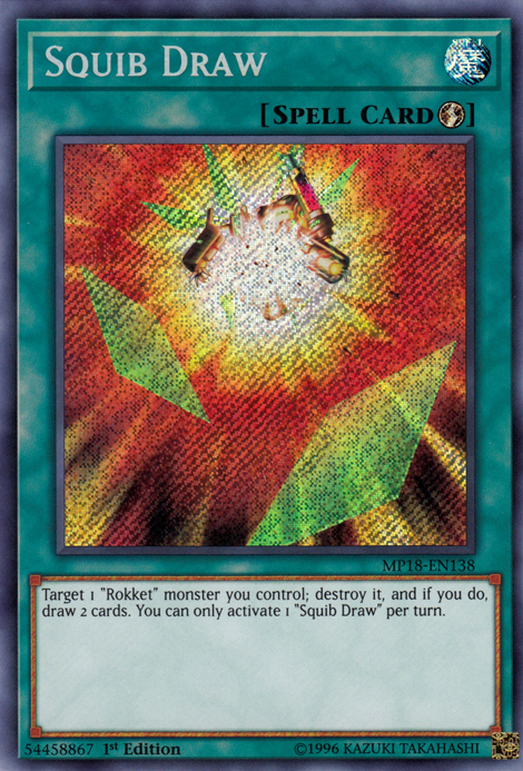 Squib Draw [MP18-EN138] Secret Rare | Rock City Comics