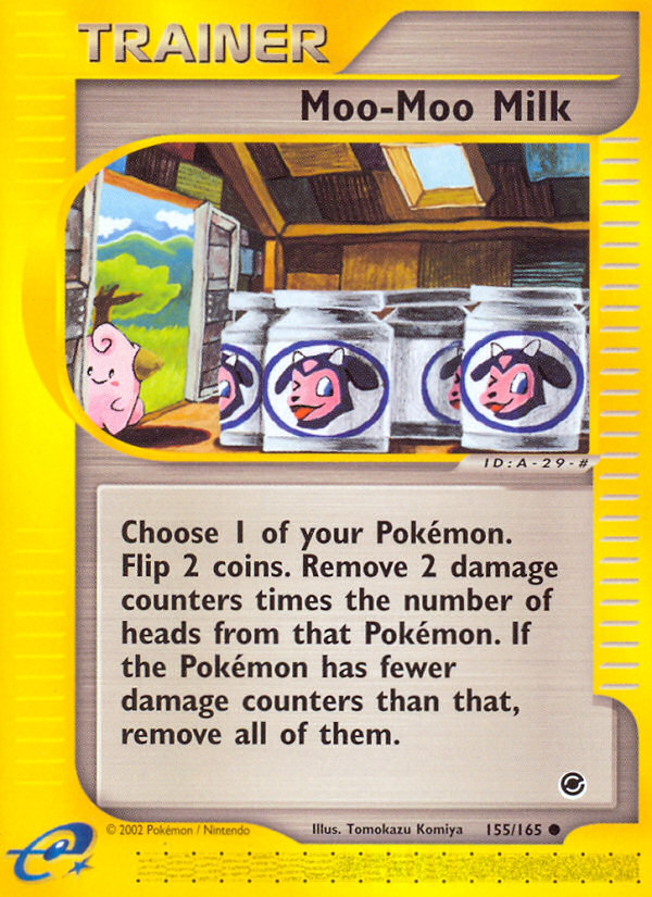 Moo-Moo Milk (155/165) [Expedition: Base Set] | Rock City Comics