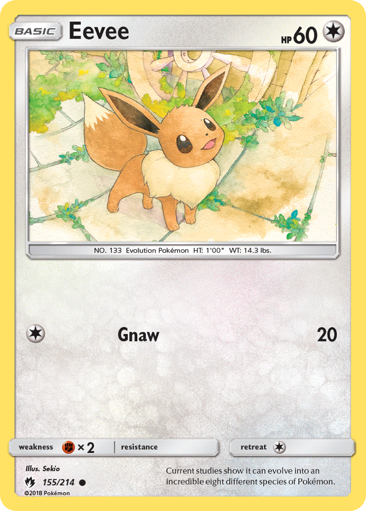 Eevee (155/214) [Sun & Moon: Lost Thunder] | Rock City Comics