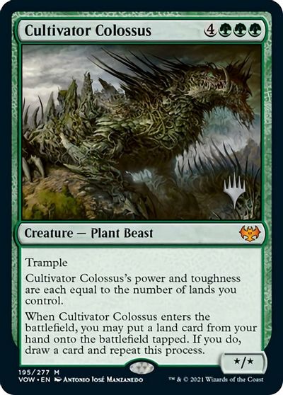 Cultivator Colossus (Promo Pack) [Innistrad: Crimson Vow Promos] | Rock City Comics