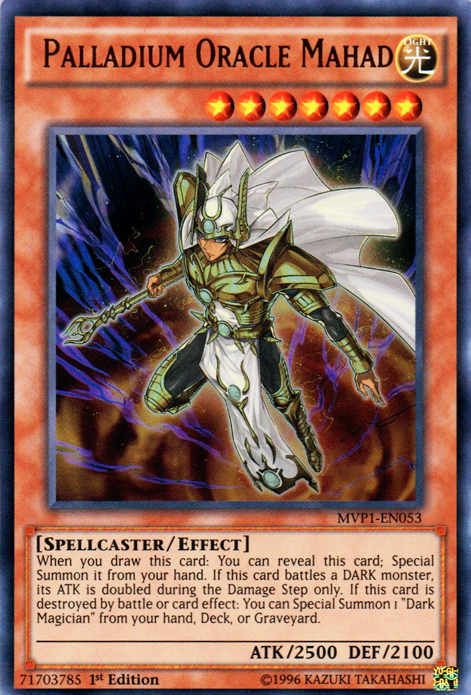 Palladium Oracle Mahad [MVP1-EN053] Ultra Rare | Rock City Comics