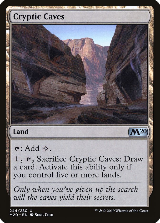 Cryptic Caves [Core Set 2020] | Rock City Comics