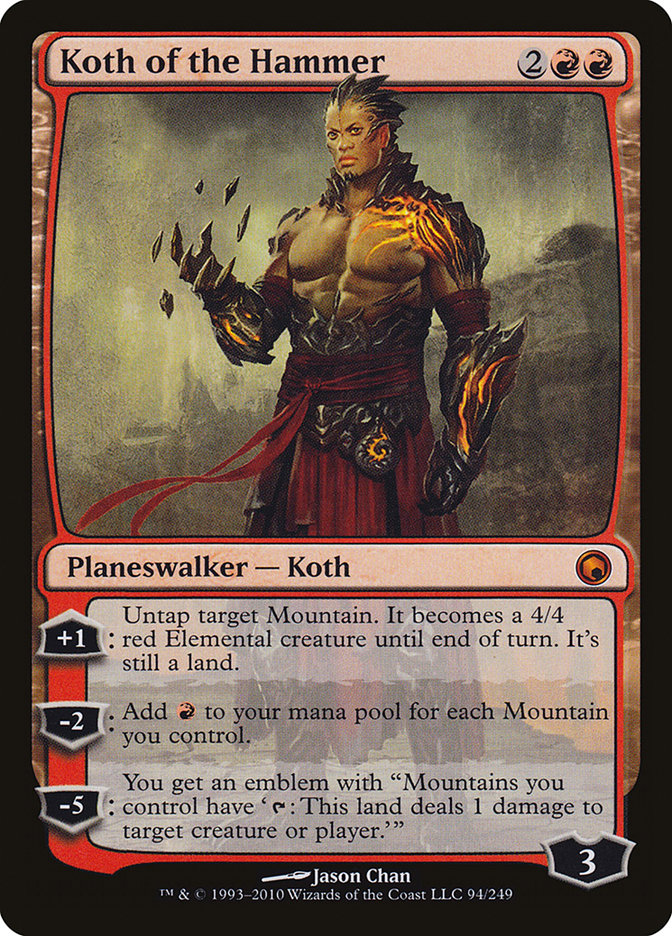 Koth of the Hammer [Scars of Mirrodin] | Rock City Comics