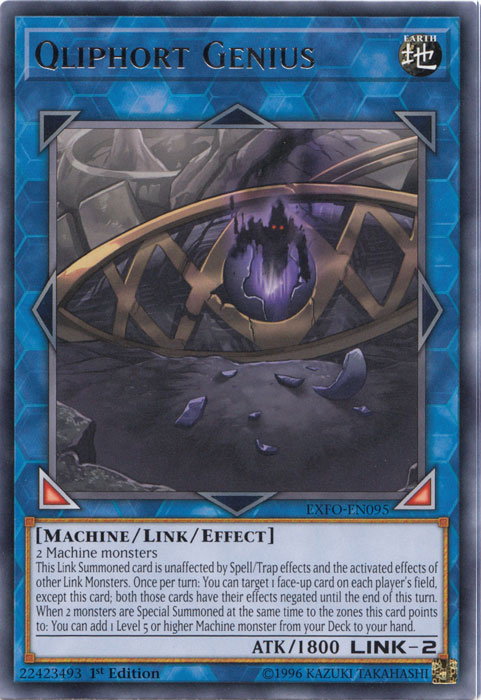 Qliphort Genius [EXFO-EN095] Rare | Rock City Comics