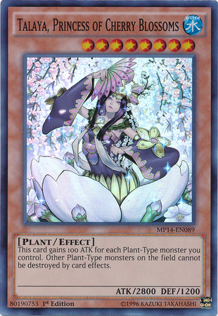 Talaya, Princess of Cherry Blossoms [MP14-EN089] Super Rare | Rock City Comics