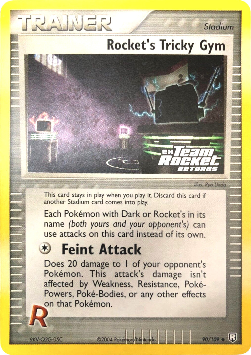 Rocket's Tricky Gym (90/109) (Stamped) [EX: Team Rocket Returns] | Rock City Comics