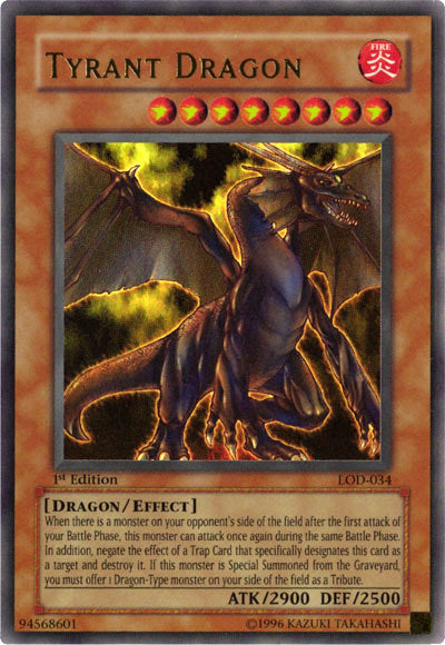 Tyrant Dragon [LOD-034] Ultra Rare | Rock City Comics