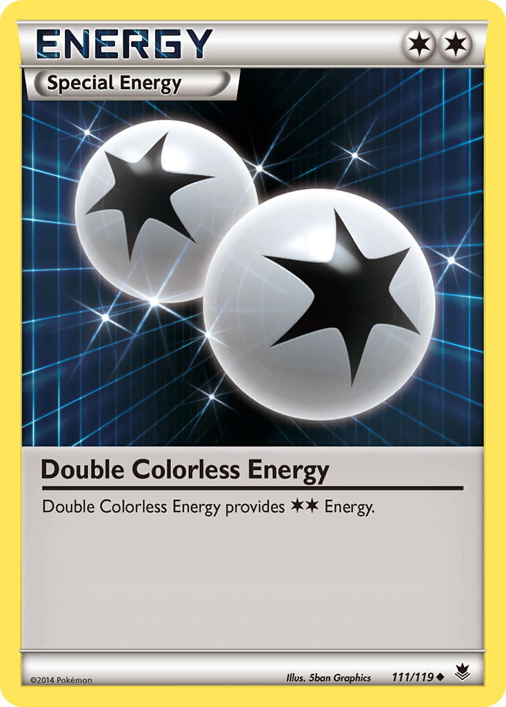 Double Colorless Energy (111/119) [XY: Phantom Forces] | Rock City Comics