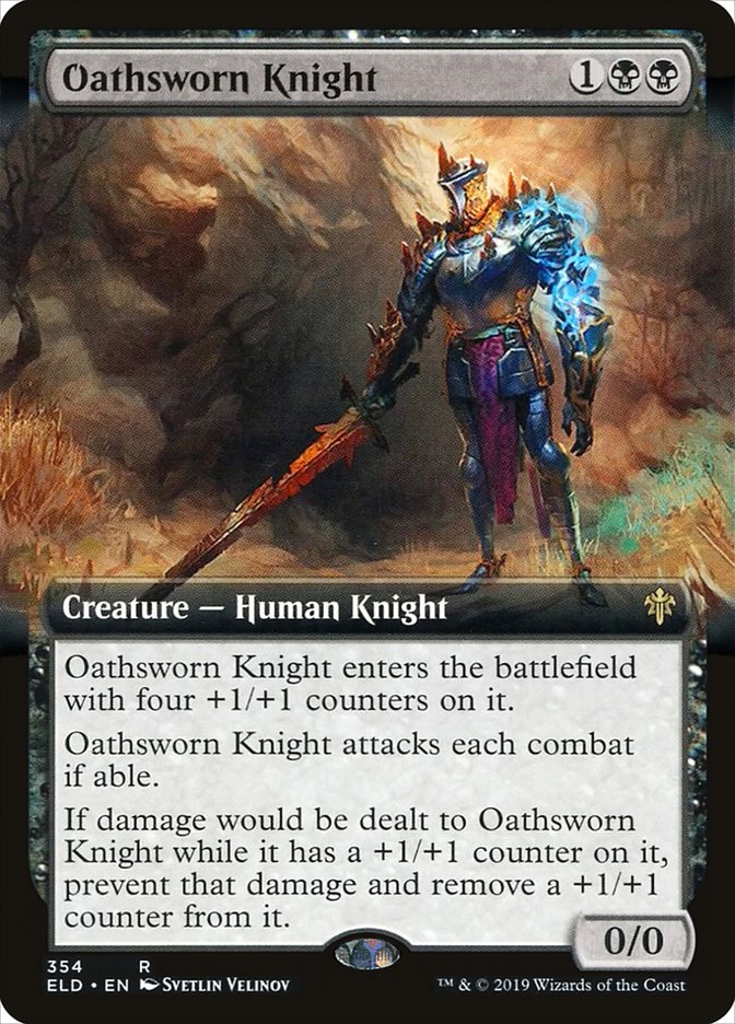 Oathsworn Knight (Extended) [Throne of Eldraine] | Rock City Comics