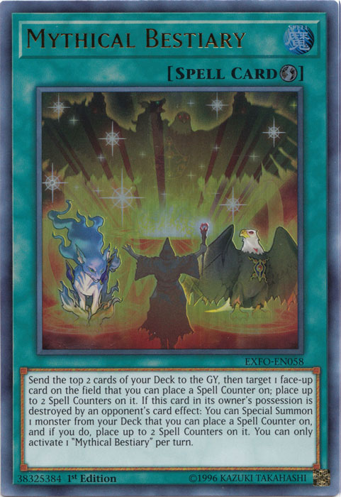 Mythical Bestiary [EXFO-EN058] Ultra Rare | Rock City Comics