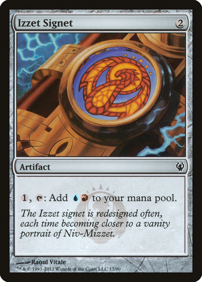 Izzet Signet [Duel Decks: Izzet vs. Golgari] | Rock City Comics