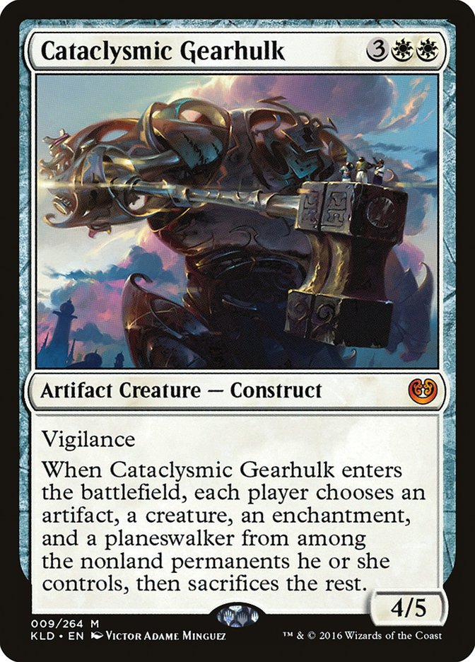 Cataclysmic Gearhulk [Kaladesh] | Rock City Comics